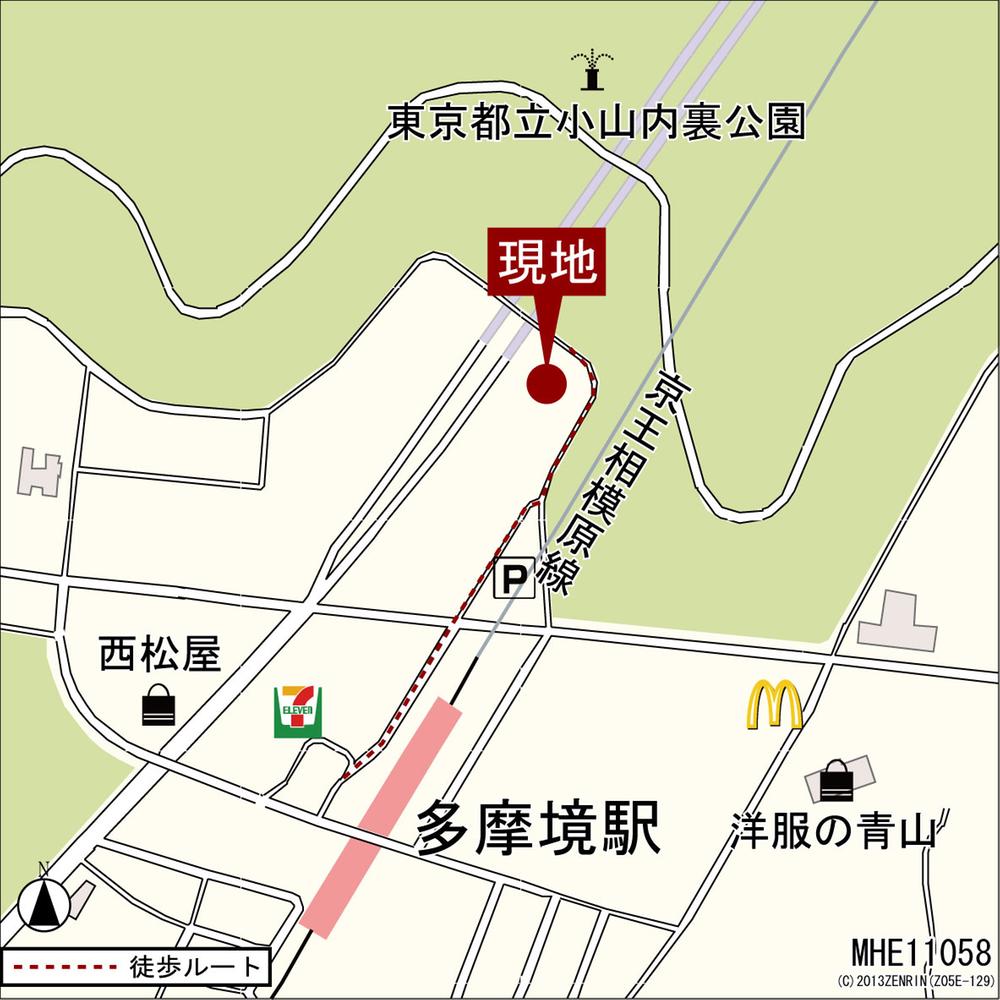 Local guide map