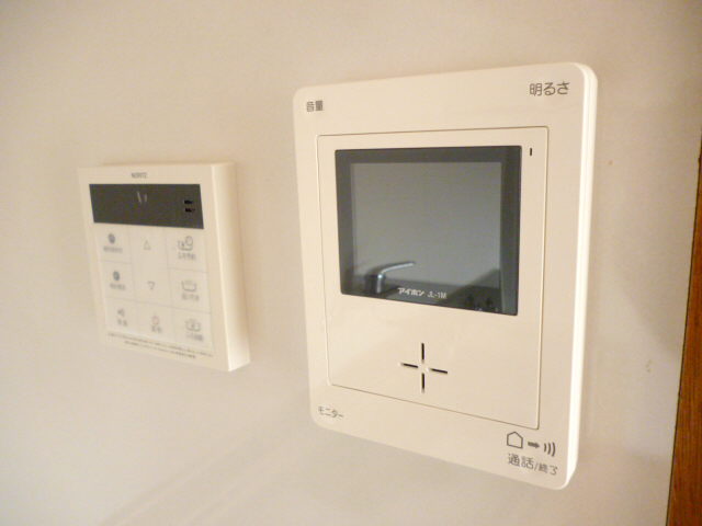 Security. TV monitor with intercom