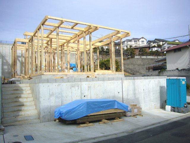 Local appearance photo. Building 2 Under construction