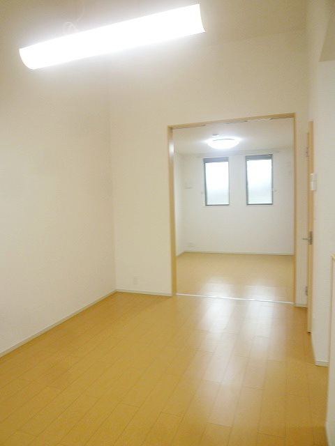 Living and room. LDK with a partition