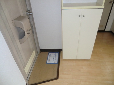 Entrance. Entrance with a cupboard