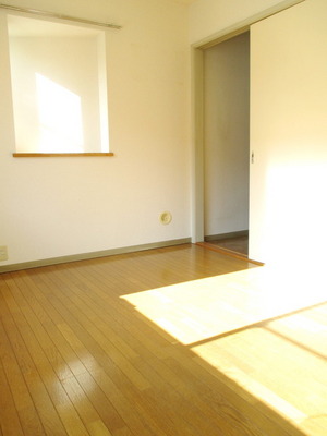 Other room space. Corner room two-sided lighting