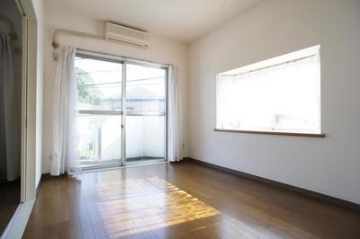 Living and room. Is a bright room with two-sided lighting