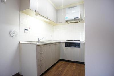 Kitchen. System kitchen of ease-of-use enhancement