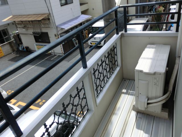 Balcony. There is also a veranda!