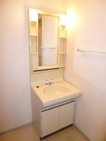 Washroom. Independent wash basin