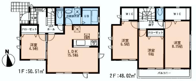 Floor plan. (10), Price 32,800,000 yen, 4LDK, Land area 128.59 sq m , Building area 98.53 sq m