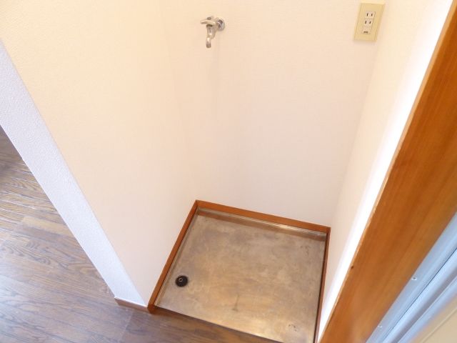 Other room space. It is indoor washing machine Storage.