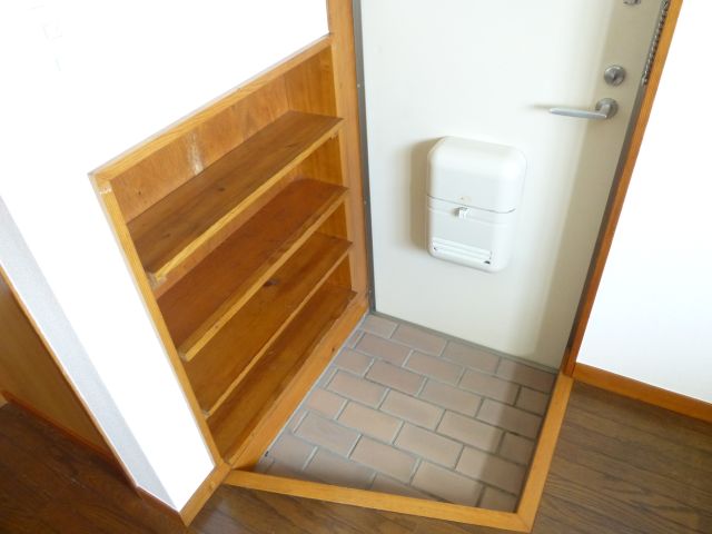 Entrance. There is a cupboard in the entrance.