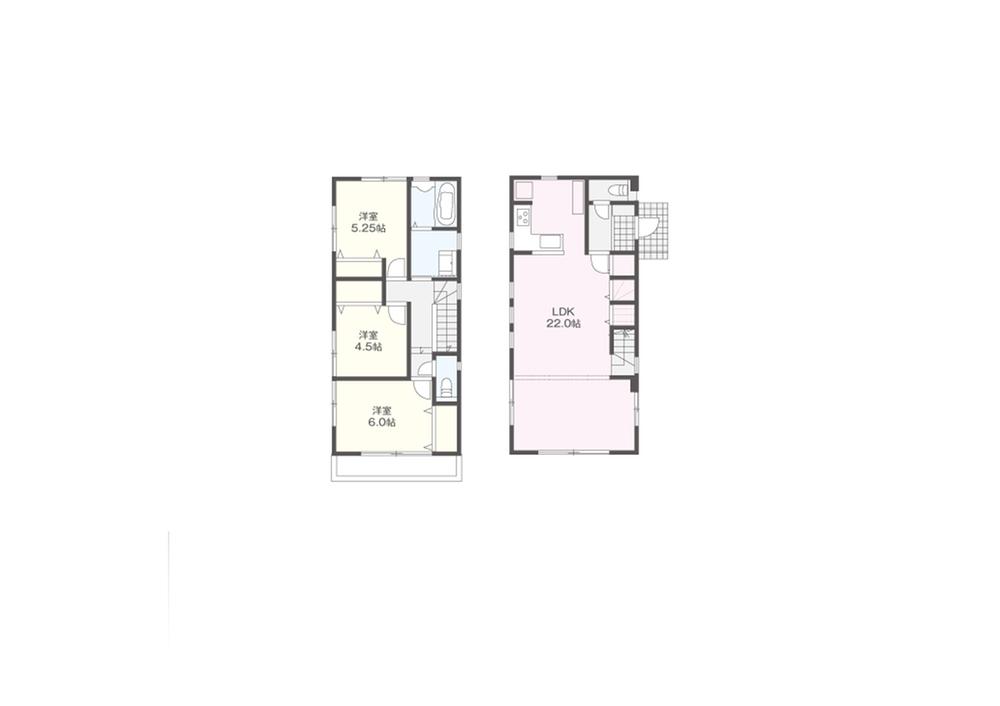 Floor plan. 38,800,000 yen, 3LDK, Land area 120.2 sq m , Building area 91.08 sq m
