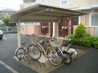 Other. 0m until the on-site bicycle parking lot (Other)