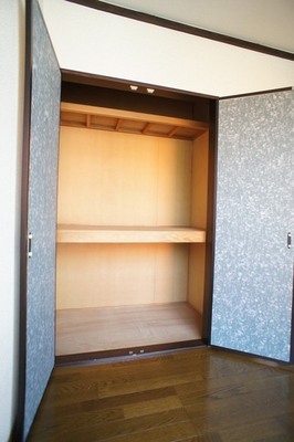 Receipt. Old-fashioned closet type is excellent storage capacity