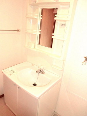 Washroom. Independent wash basin