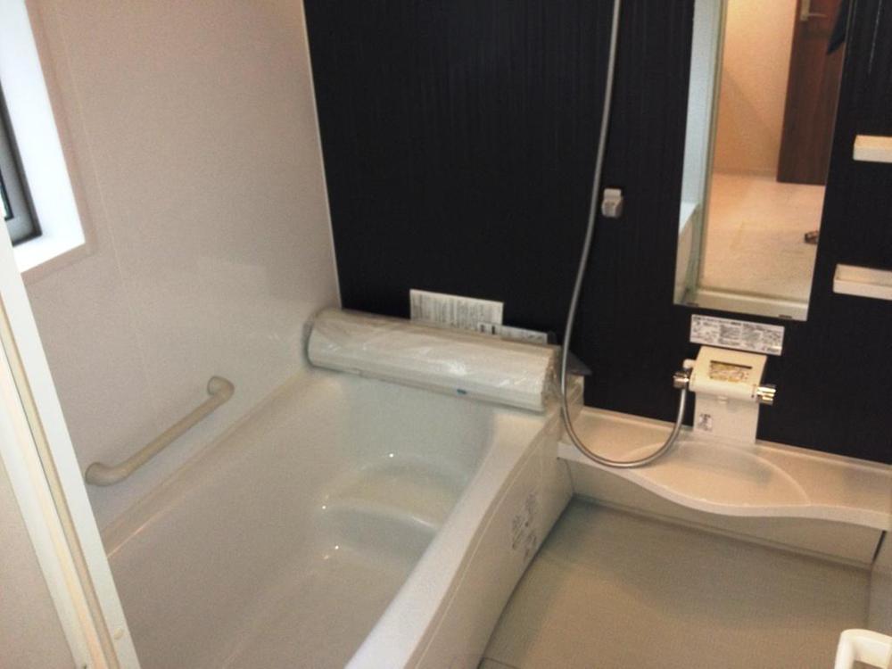 Bathroom. Photo example of construction