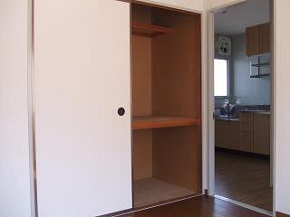 Receipt. Old-fashioned closet type is excellent storage capacity