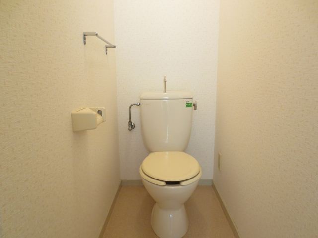 Toilet. It settles down toilet.