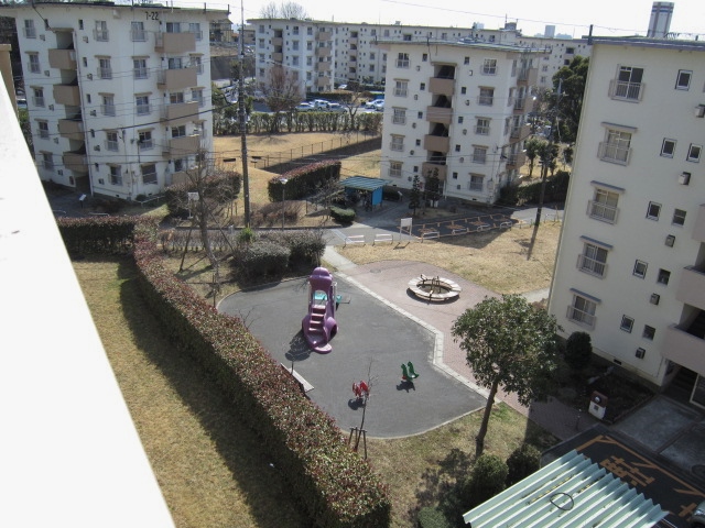 Balcony. Also park near