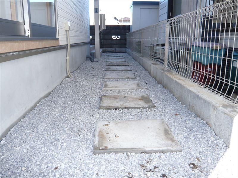 Entrance. Approach to the door