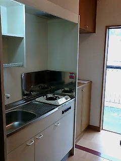 Kitchen. Bite with gas stove