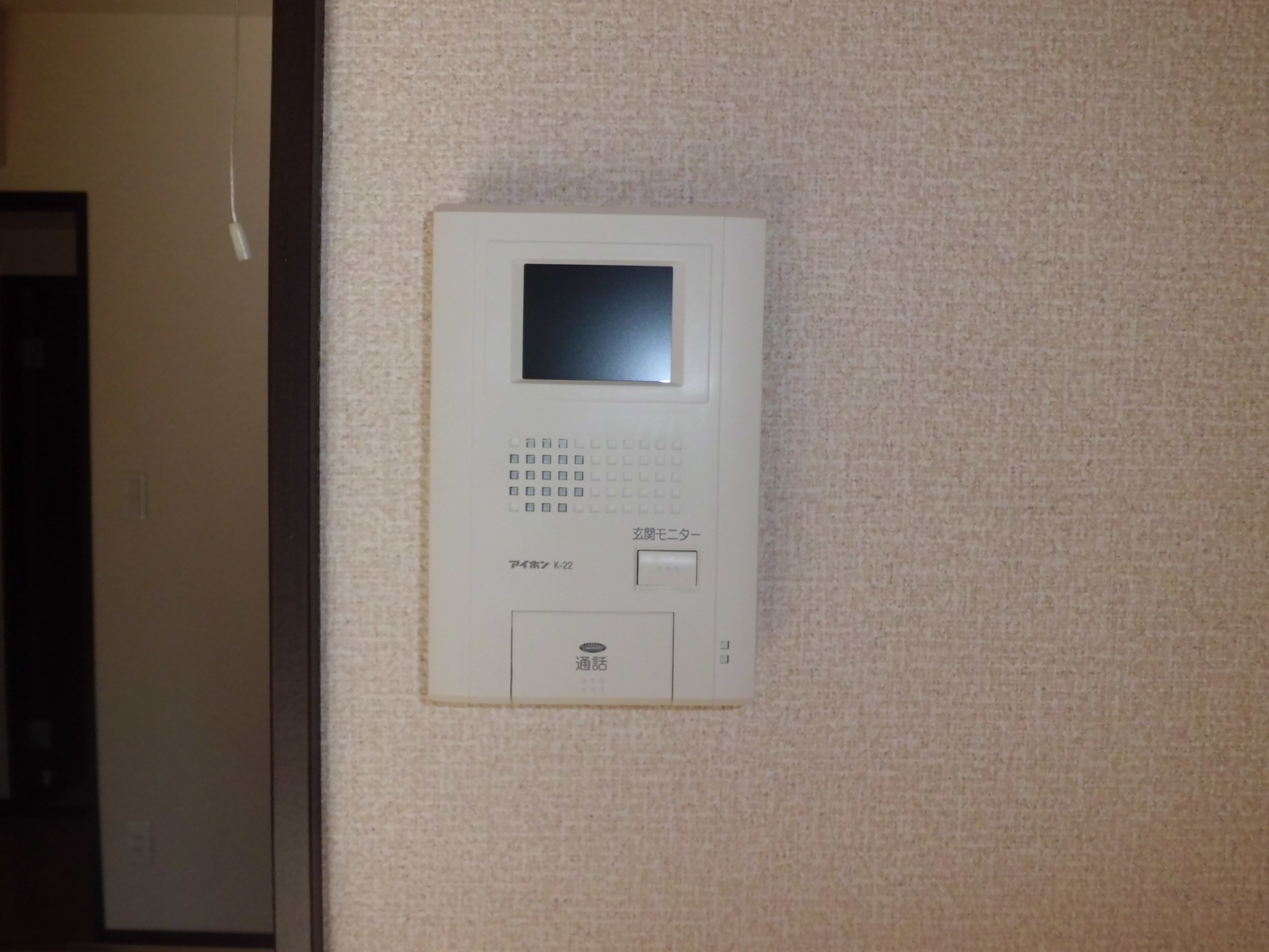 Security. Monitor with intercom