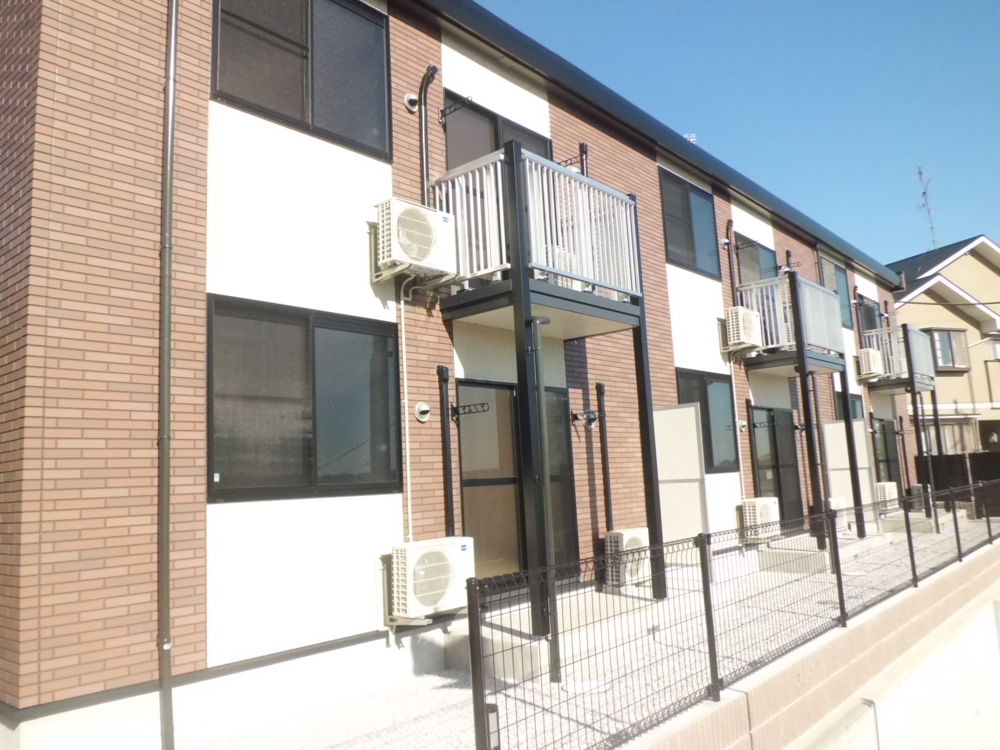 Building appearance. Clean appearance