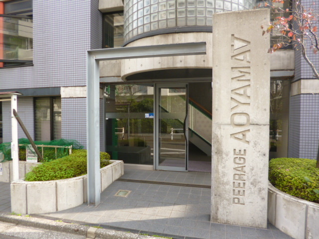 Entrance. Fashionable entrance