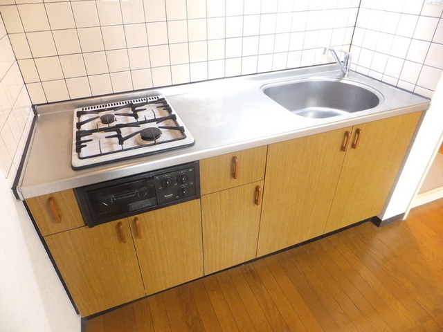 Kitchen. Gas two-burner system Kitchen