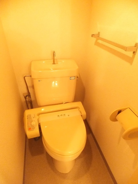 Toilet. With Washlet