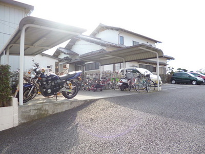 Other common areas.  ☆  Put the bicycle  ☆ 