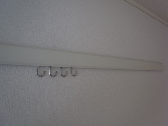 Living and room. Wall-mounted hook