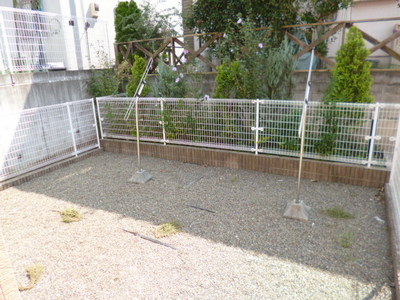 Garden. Dedicated spread garden