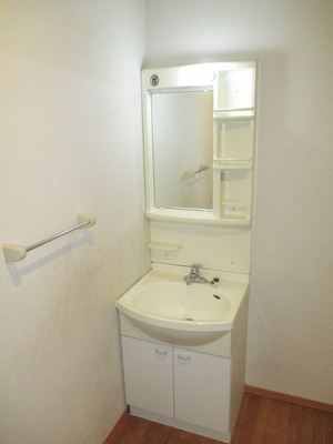 Washroom. Independence is a washbasin