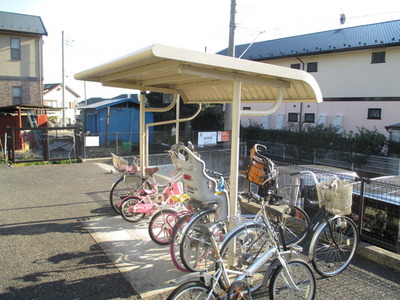 Other common areas. On-site is a bicycle parking lot