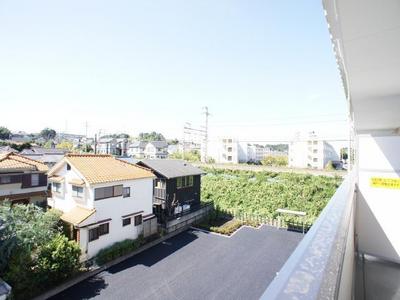 View. The view from the balcony