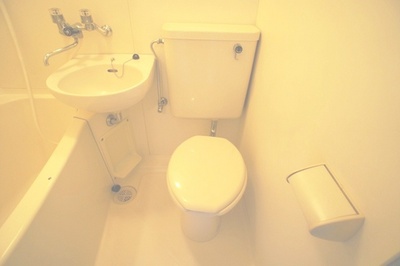 Bath. 3-point unit ☆ Cleaning is also a breeze