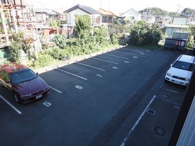 Parking lot. Is a parking lot of a monthly 8,000 yen.