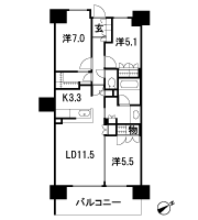 Floor: 3LDK, occupied area: 73.61 sq m, Price: 26,900,000 yen, now on sale
