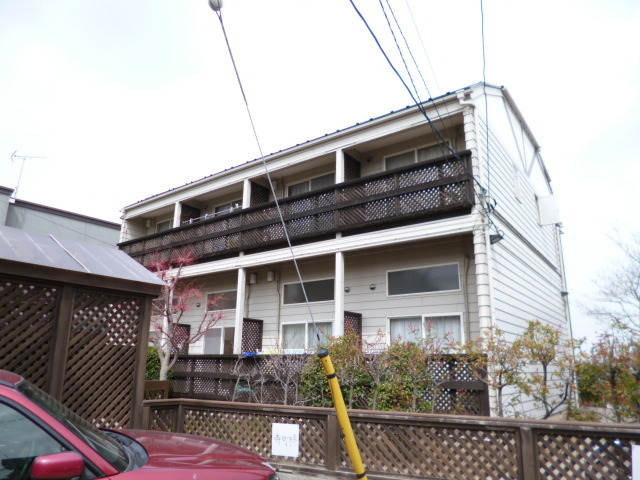 Building appearance. A quiet residential area