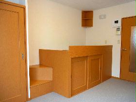 Living and room. 2F living room Bed side