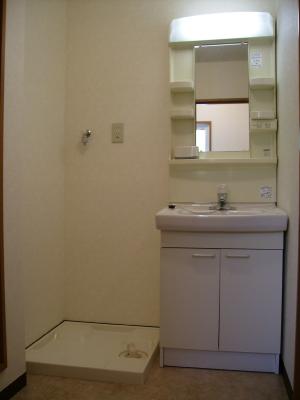 Washroom. Wash basin