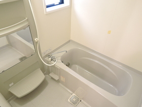 Bath. 1 pyeong type that can stretch the legs