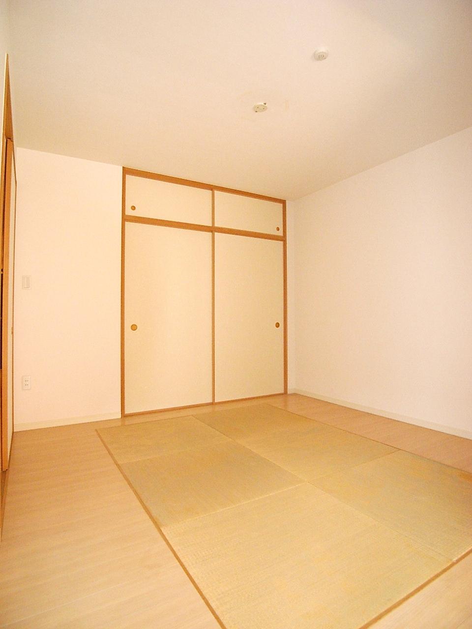 Non-living room. Japanese-style room with a modern Itadatami (October 2013) Shooting