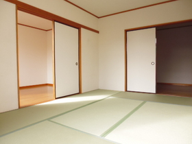 Living and room. Since all of the rooms are connected, A wider range of use.