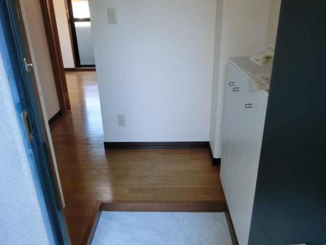 Entrance. Insert a bright light and open the front door of the door.