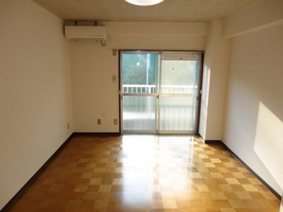 Living and room. Sunny