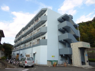 Building appearance. It is a reinforced concrete