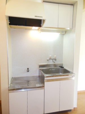 Kitchen. Gas stove is installed Allowed Kitchen