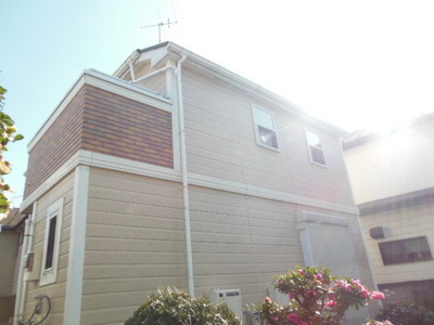 Building appearance. It is about 15 minutes by bicycle to Sagamihara