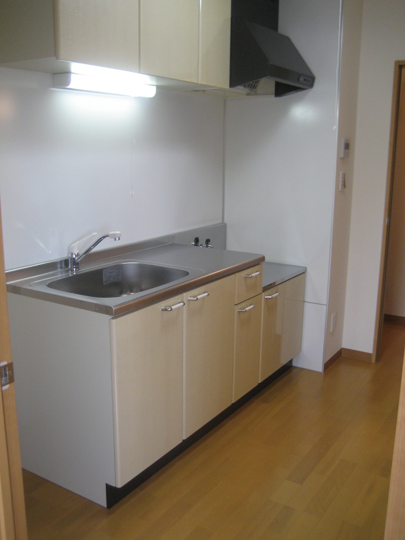 Kitchen. Two-burner stove can be installed