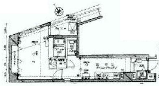 Floor plan. Price 13.4 million yen, Occupied area 38.48 sq m , Balcony area 5.49 sq m